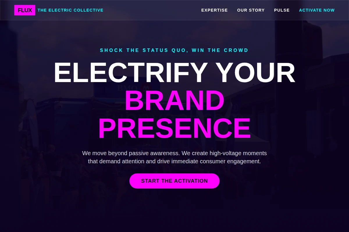 Flux Brand Activation