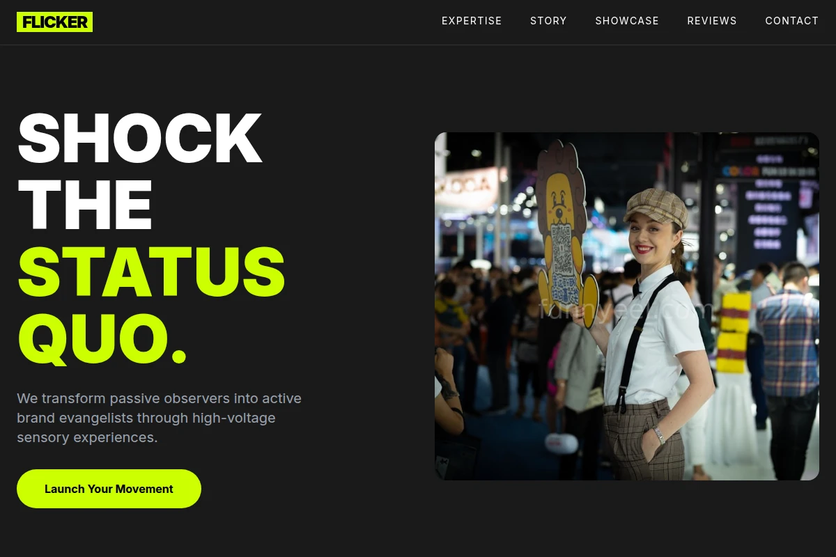 Flicker Brand Activation